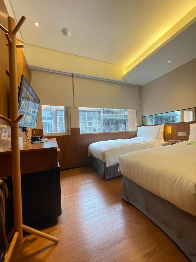 盤古捷旅 - Panco Hotel Tchaj-pej Exteriér fotografie